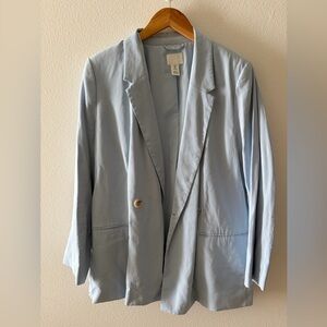 H&M Soft Blue Women's Blazer